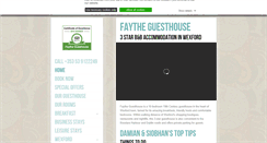 Desktop Screenshot of faytheguesthouse.com